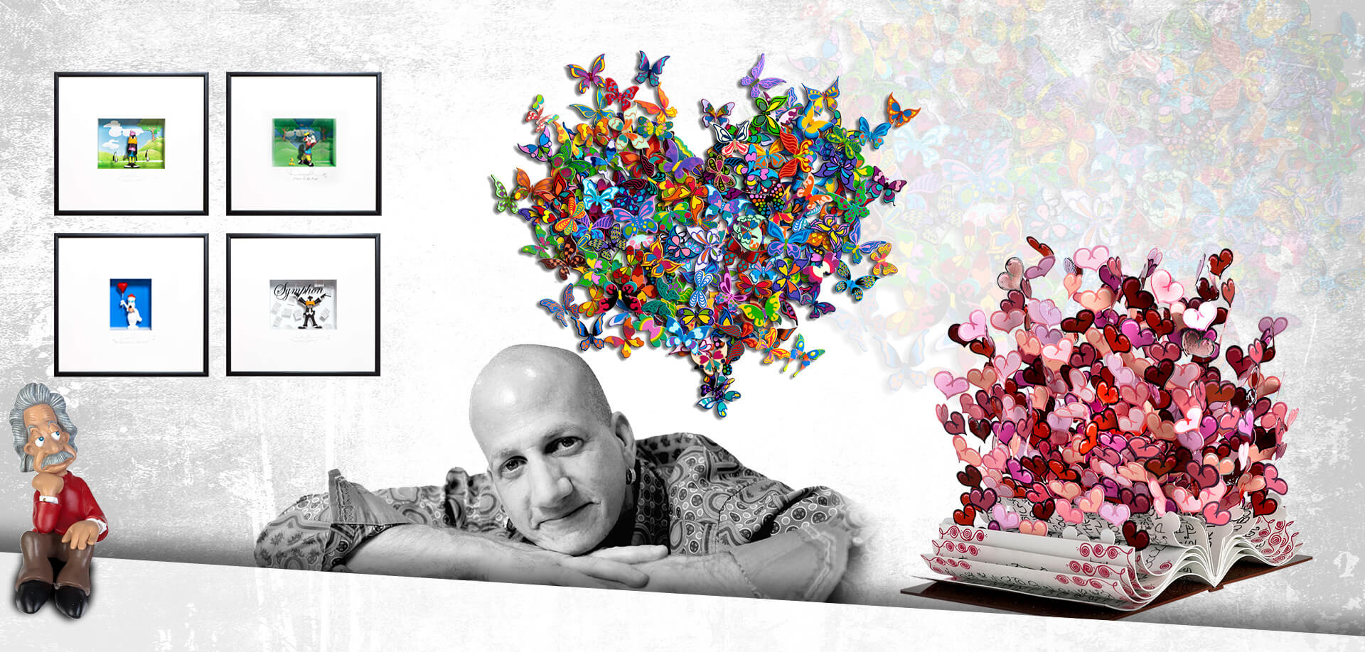 What is three dimensional art sculpture?