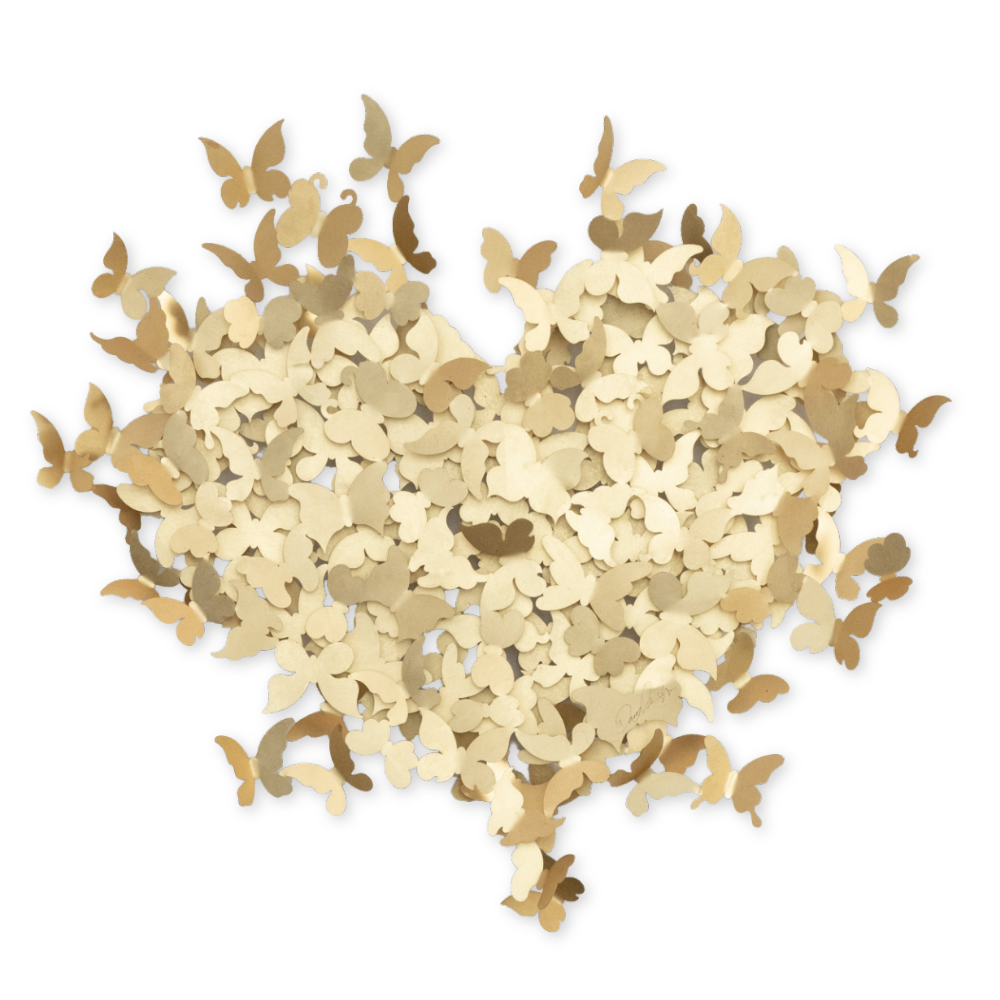 My Heart is All a Flutter - Gold