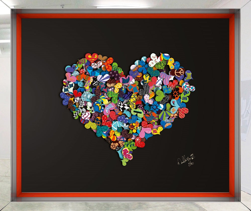 Look Within Your Heart Black (S)