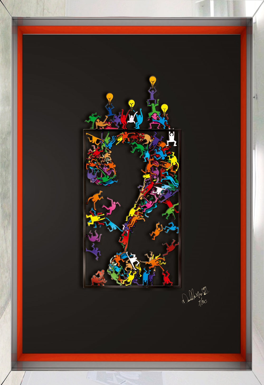 Thinking Outside the Box - Haring Black (S)