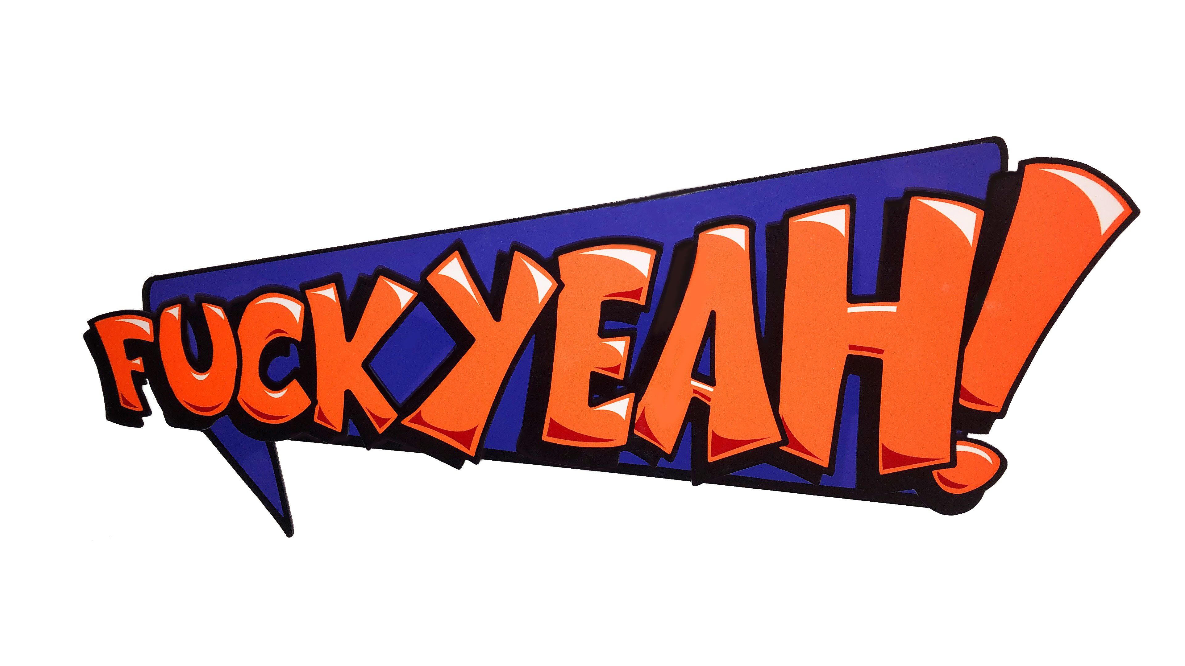Fuck Yeah Orange Purple